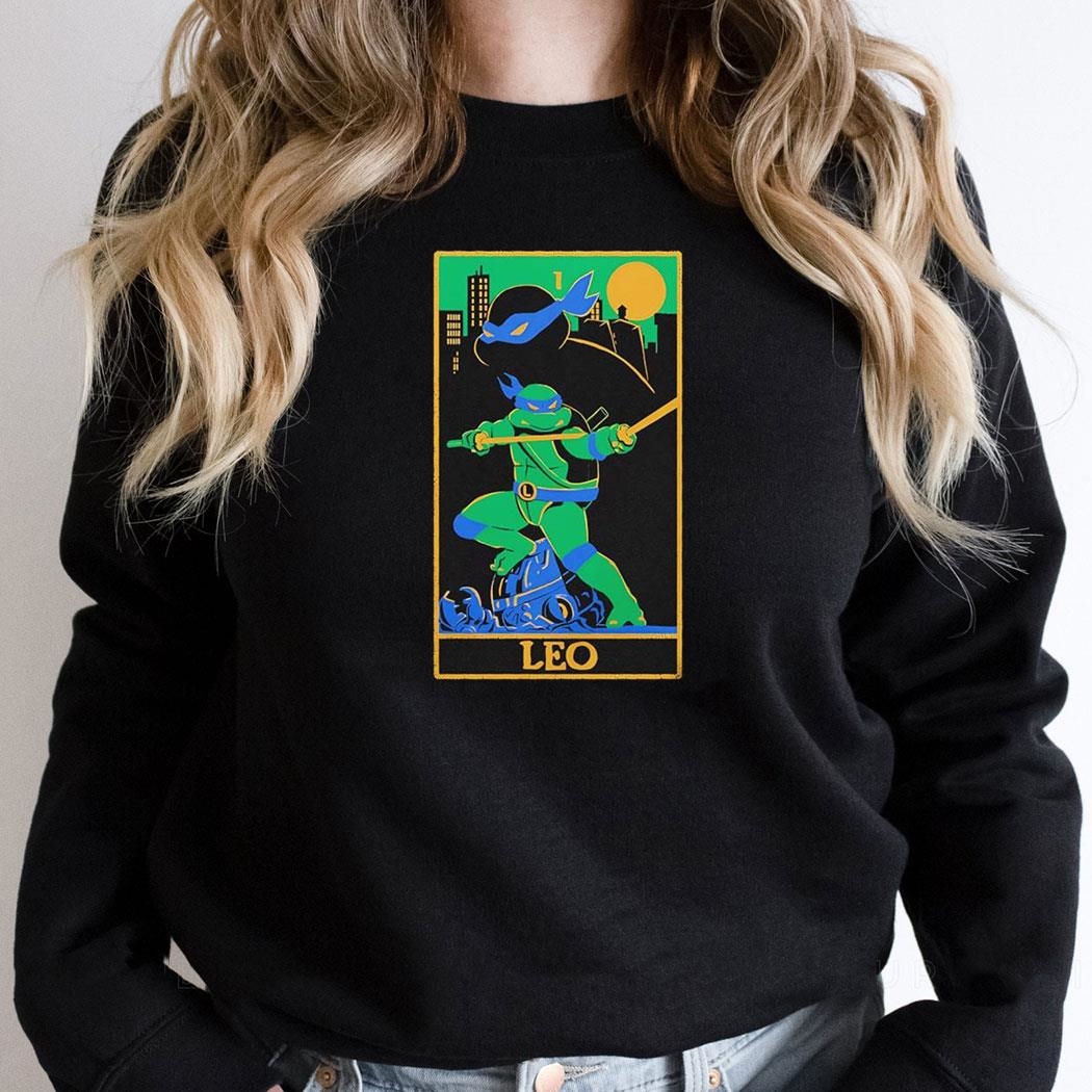 Leonardo From Teenage Mutant Ninja Turtles Leo Tarot Shirt Leonardo From Teenage Mutant Ninja Turtles Leo Tarot Shirt