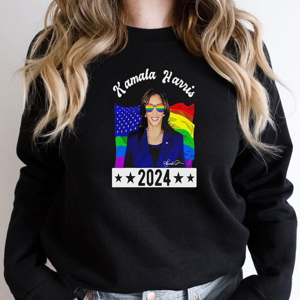 Lgbt Kamala Harris 2024 Signature Shirt Lgbt Kamala Harris 2024 Signature Shirt