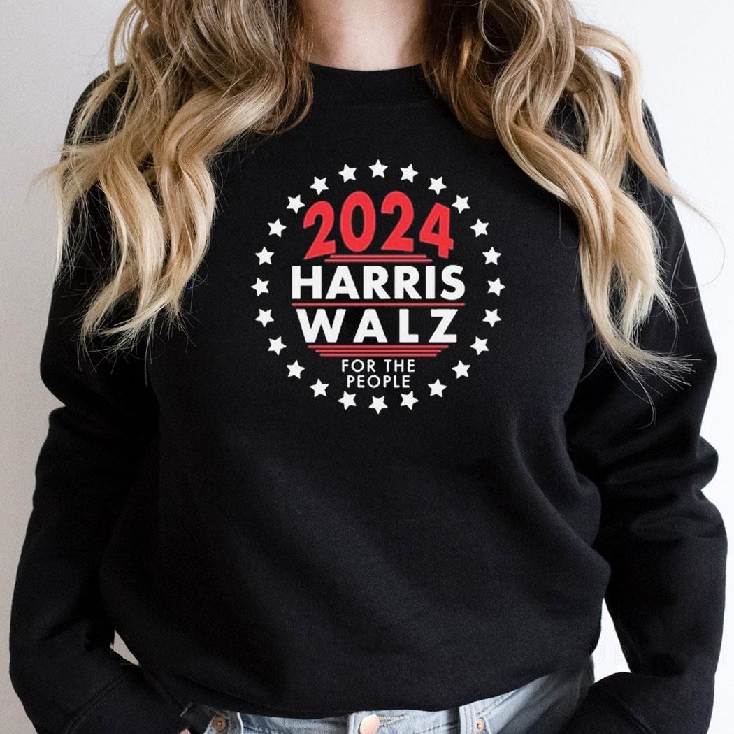 Lookhuman 2024 Harris Walz For The People Shirt