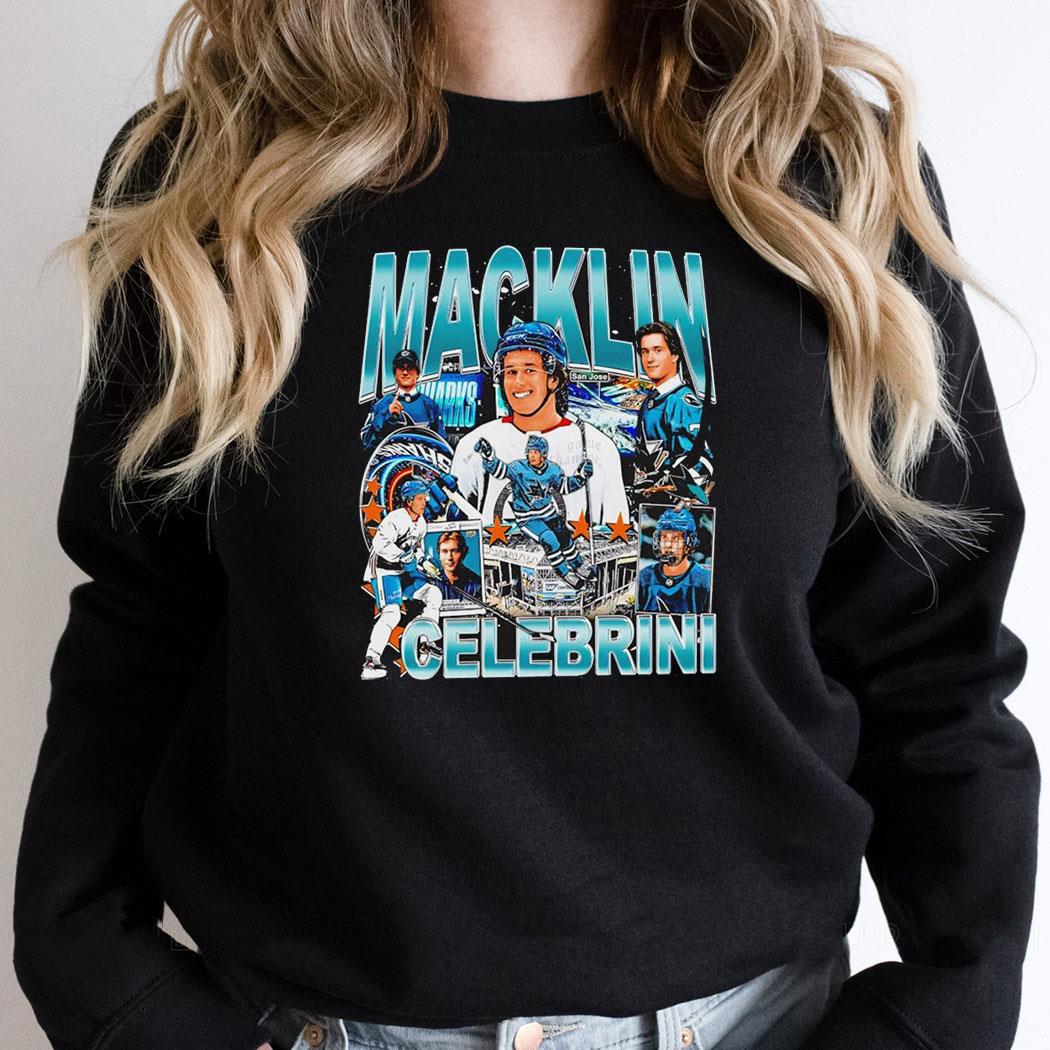 Macklin Celebrini San Jose Sharks 2024 Shirt