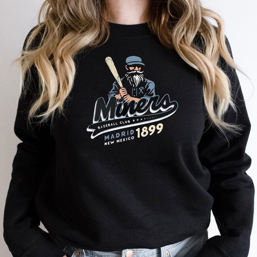 Madrid Miners Baseball Club New Mexico 1899 Shirt