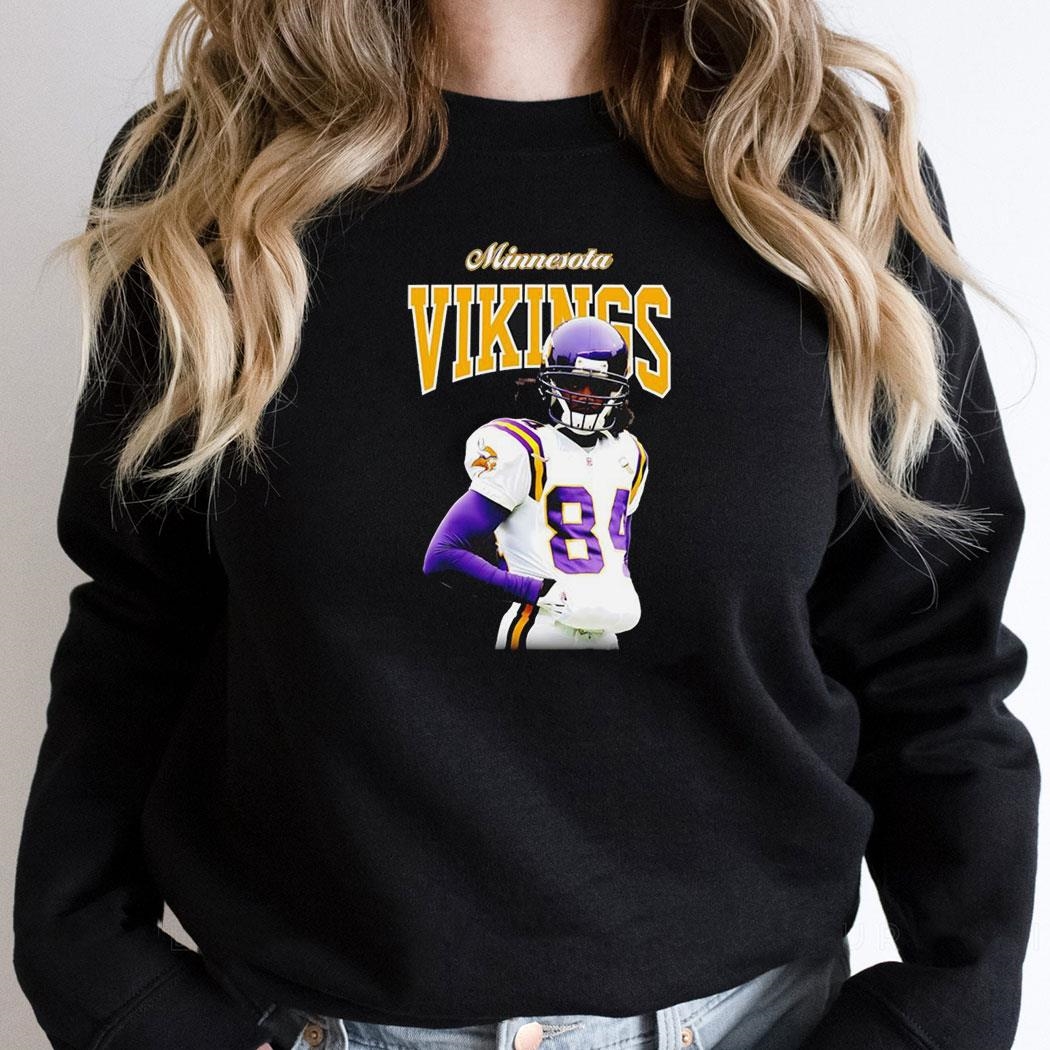 Randy Moss Minnesota Vikings Sideline Retired Player Shirt