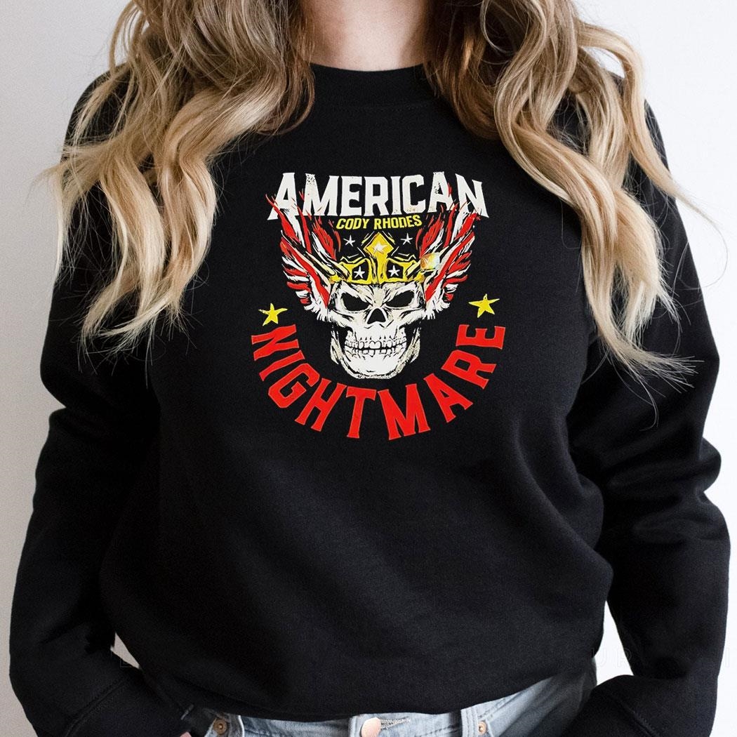 Skull American Cody Rhodes Nightmare Shirt