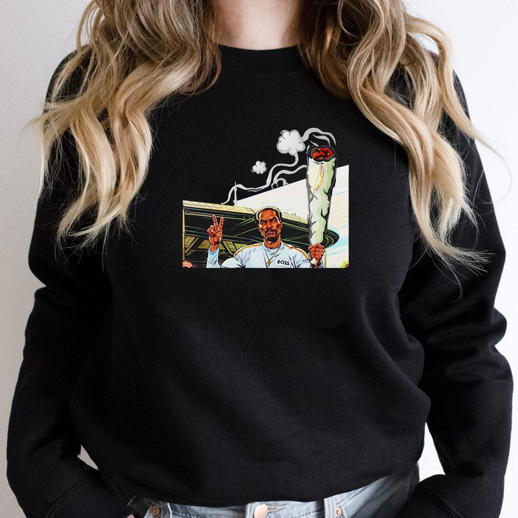 Snoop Dogg Flame Olympics Parody Shirt