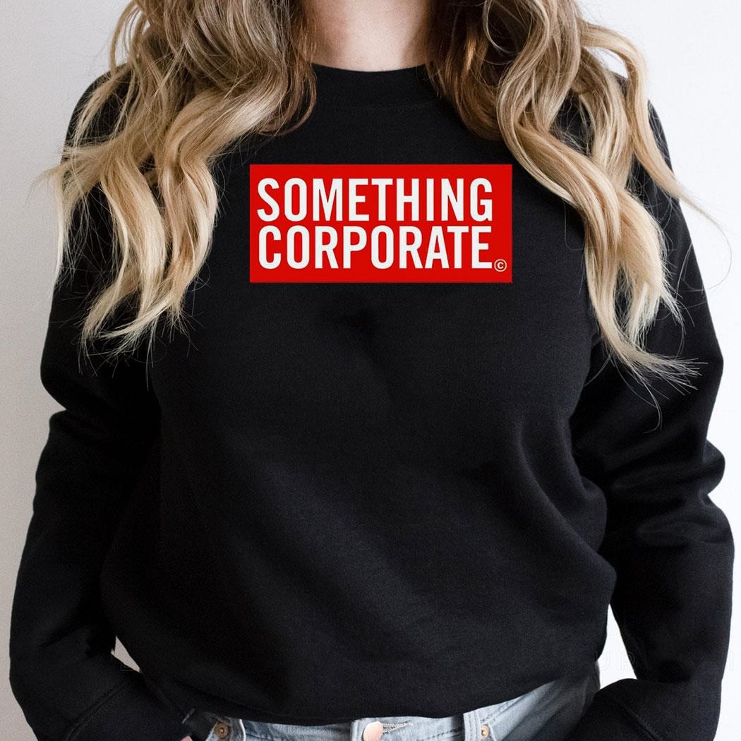 Something Corporate Logo New Shirt