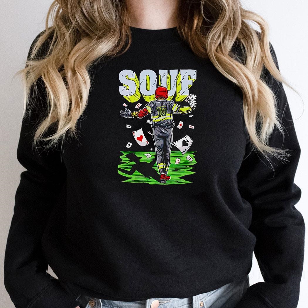 Souf Baseball Illustration Graphic Shirt