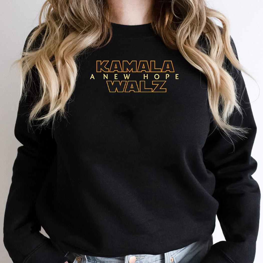 Star Wars X Kamala Walz A New Hope Logo Shirt