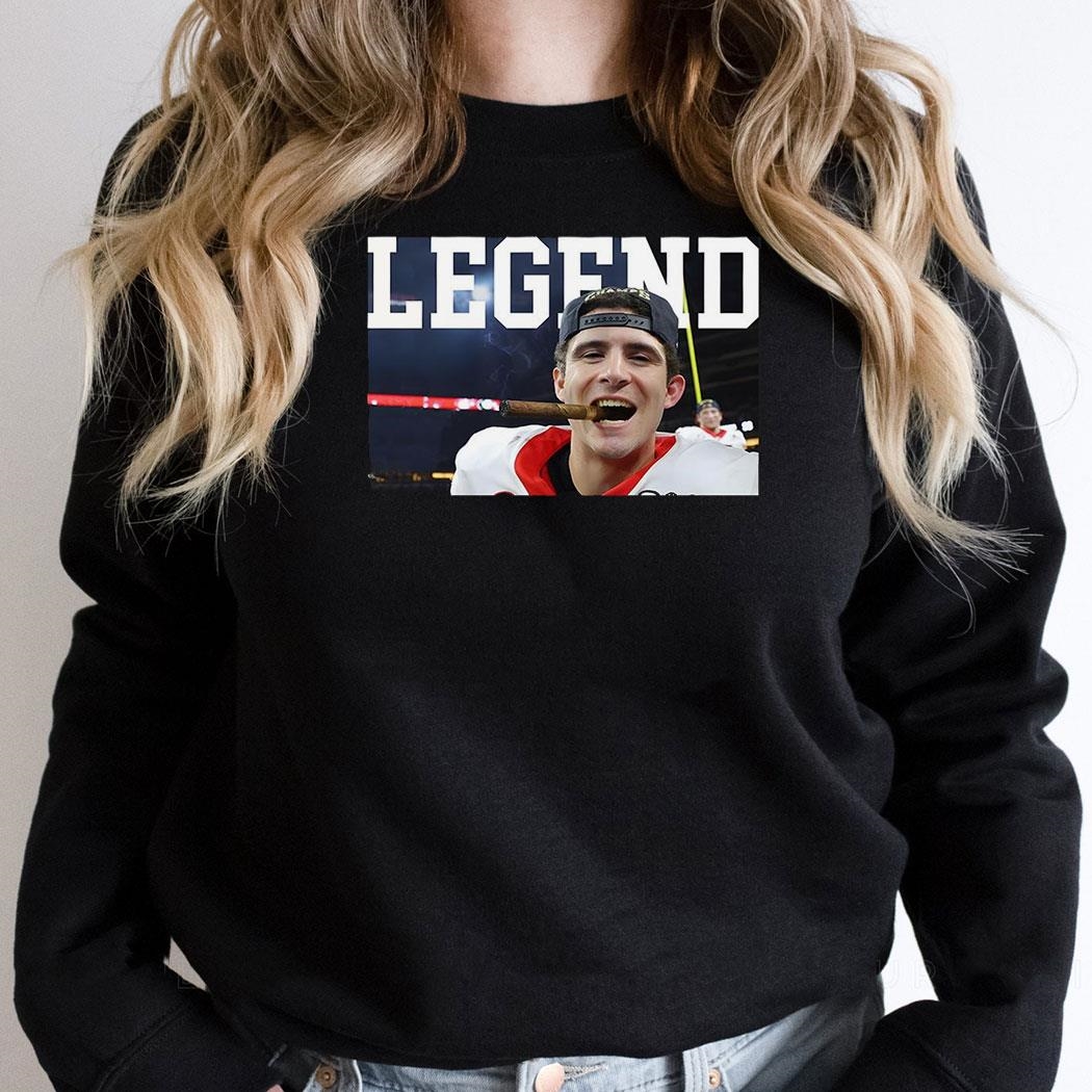 Stetson Bennett Legend Georgia Bulldog Shirt