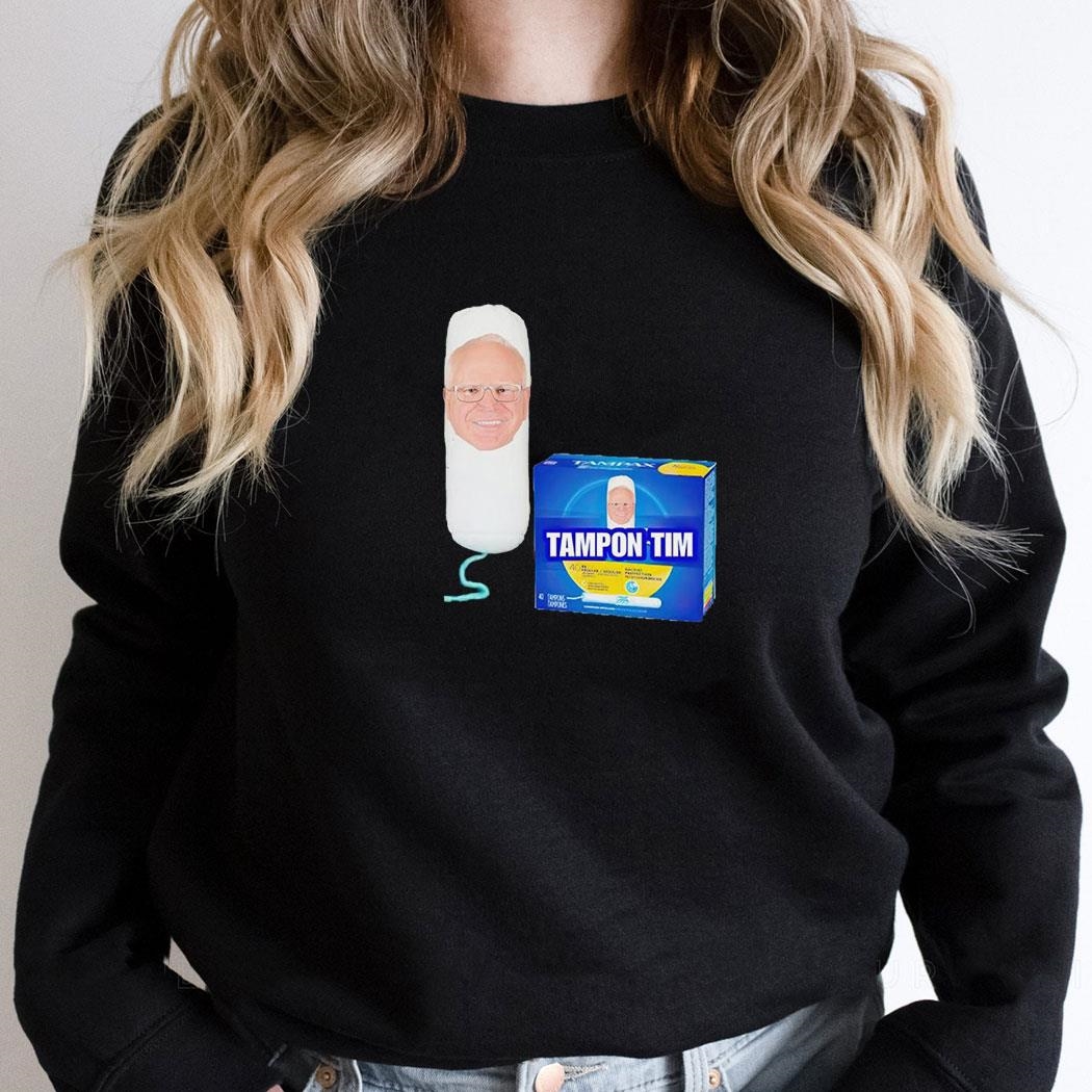 Tampon Tim Walz 2024 Kamala Harris New Shirt