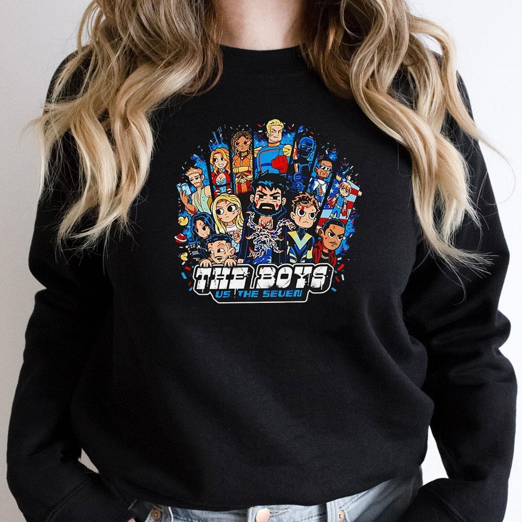 The Boys Vs The Seven Style Of Scott Pilgrim Vs The World Shirt