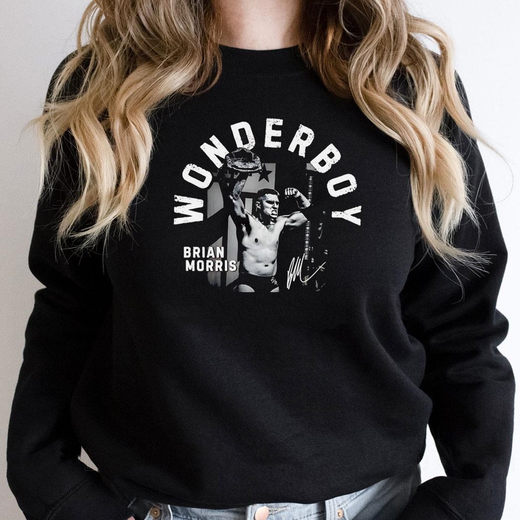 Wonderboy Brian Morris Signature Shirt Wonderboy Brian Morris Signature Shirt