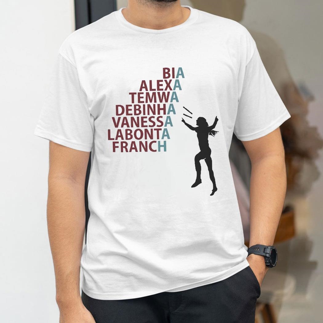 Bia Alexa Temwa Debinha Vaness Labonta Franch Shirt Bia Alexa Temwa Debinha Vaness Labonta Franch Shirt