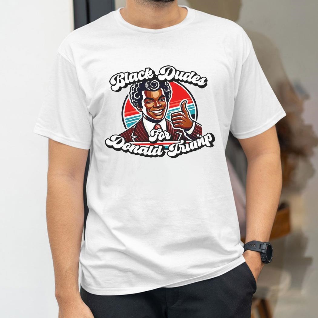 Black Dudes For Donald Trump Shirt Hoodie