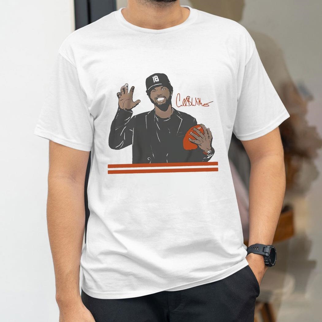 Chicago Bears Caleb Williams Claw Pose Signature Shirt
