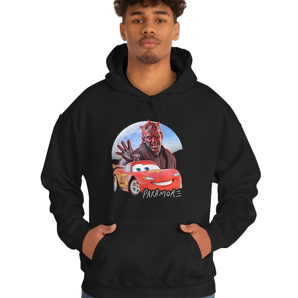 Darth Maul And Lightning Mcqueen Paramore Shirt Darth Maul And Lightning Mcqueen Paramore Shirt