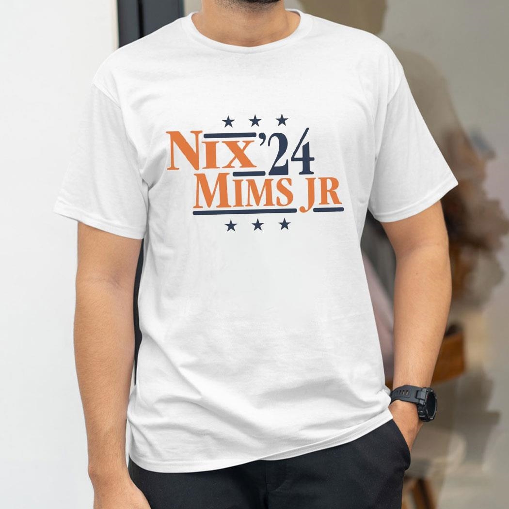 Denver Broncos Bo Nix And Marvin Mims Jr 2024 Shirt