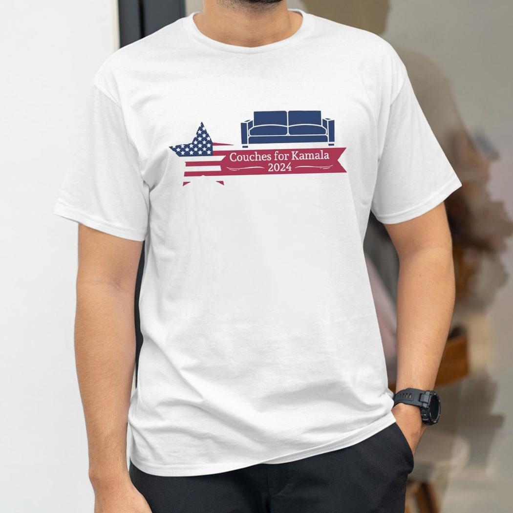 Jd Vance Couch Couches For Kamala 2024 Us Presidential Election Shirt