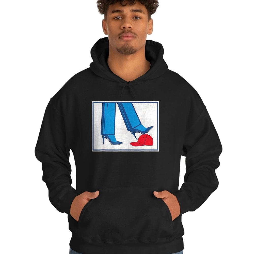 Kamala Harris Stepping On Maga Hat Shirt Kamala Harris Stepping On Maga Hat Shirt