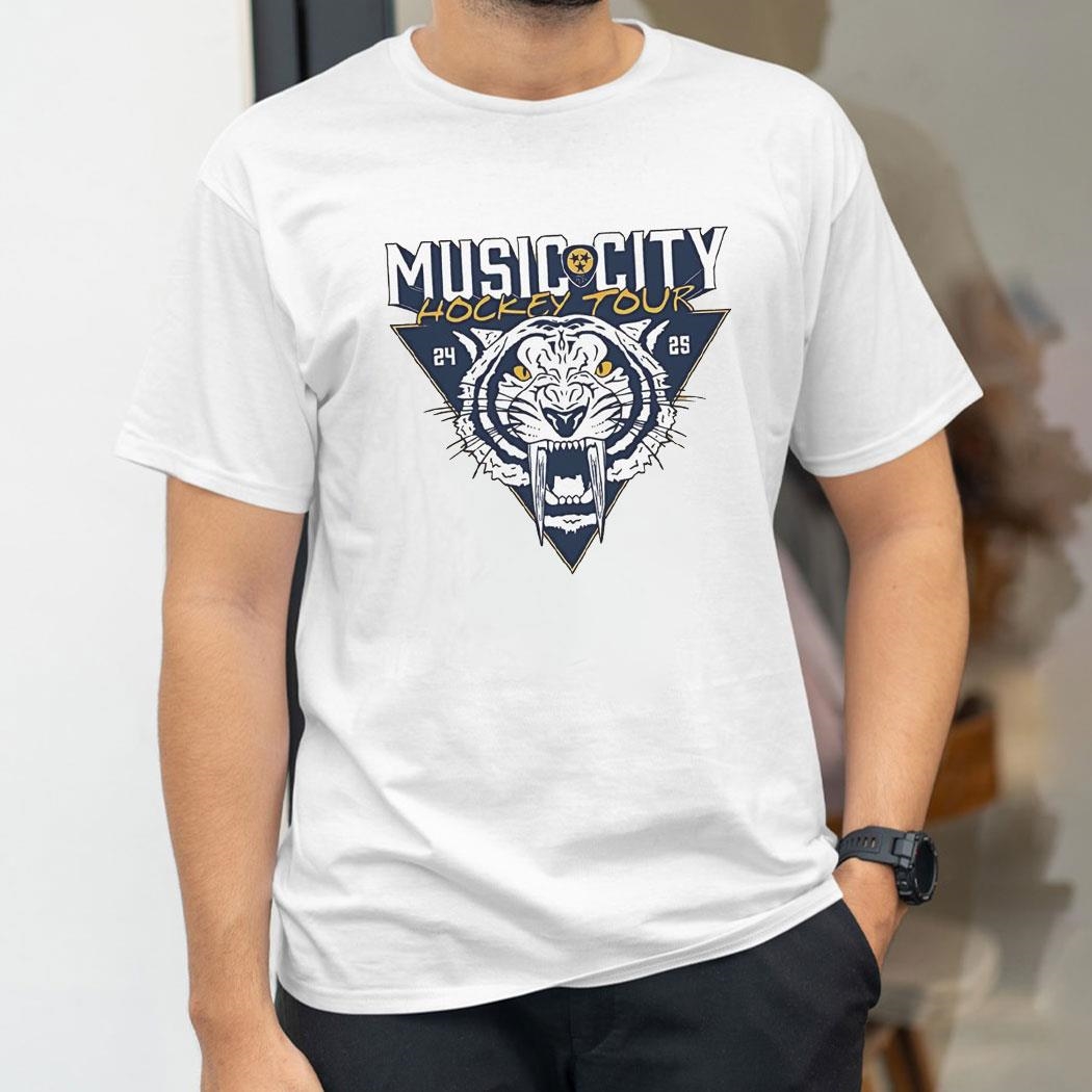 Music City Hockey Tour 2024 2025 Shirt
