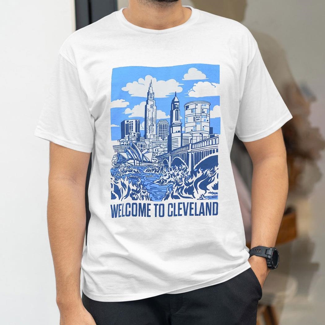The Land Down Under Welcome To Cleveland Shirt
