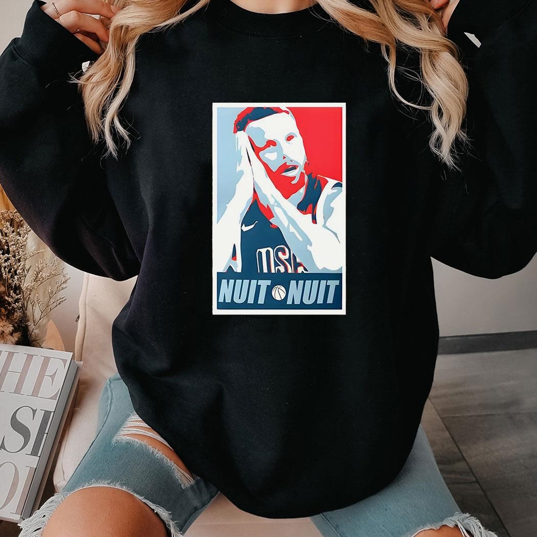 2024 Paris Olympics Stephen Curry Nuit Nuit Team Usa Basketball Hope Shirt