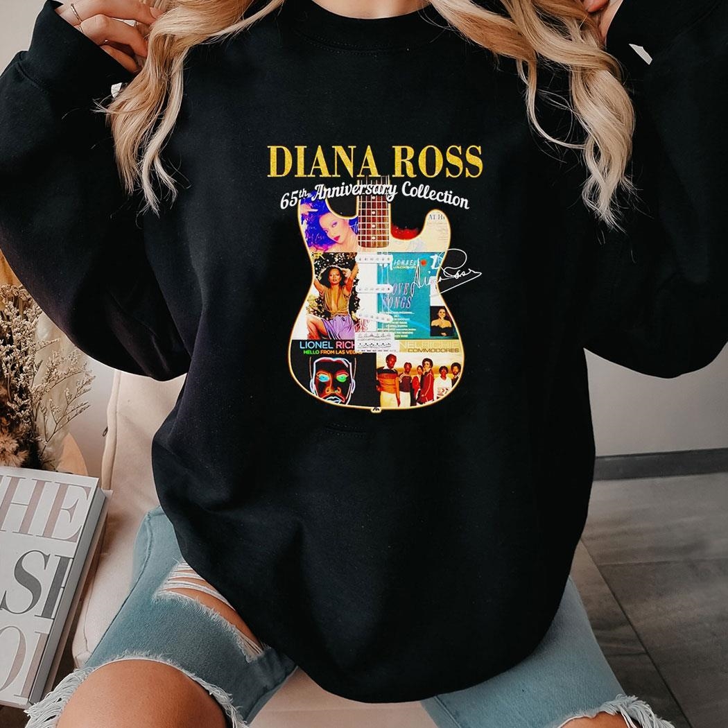 Diana Ross 65th Anniversary Collection Signature Shirt