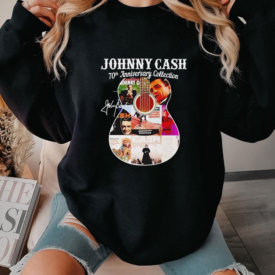 Johhny Cash 70th Anniversary Collection Shirt