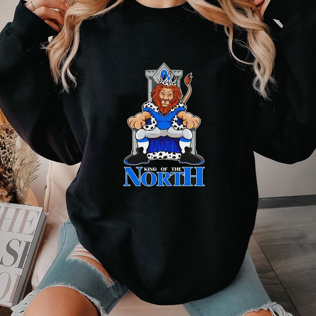 King Of The North Detroit Lions Football Shirt