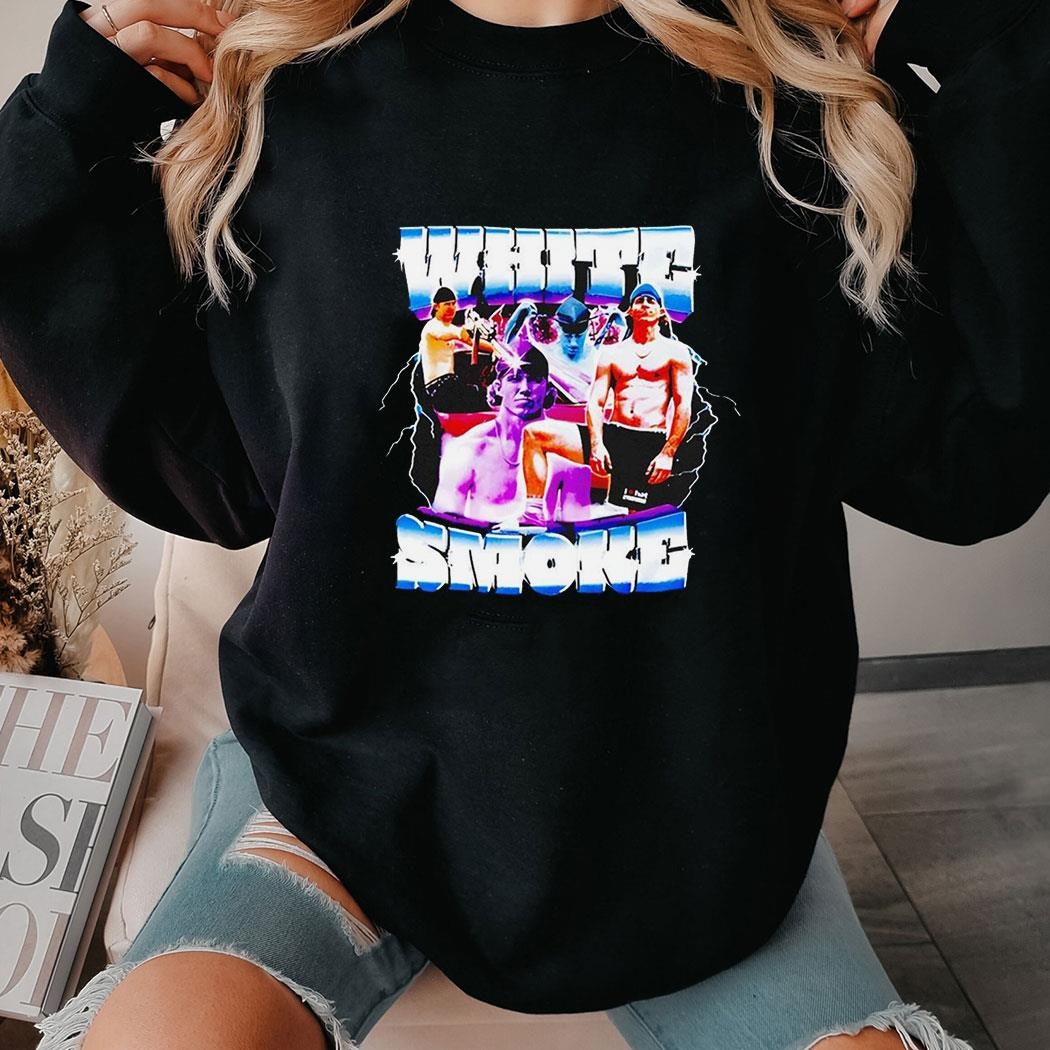 White Smoke Danny Duncan Graphic Shirt