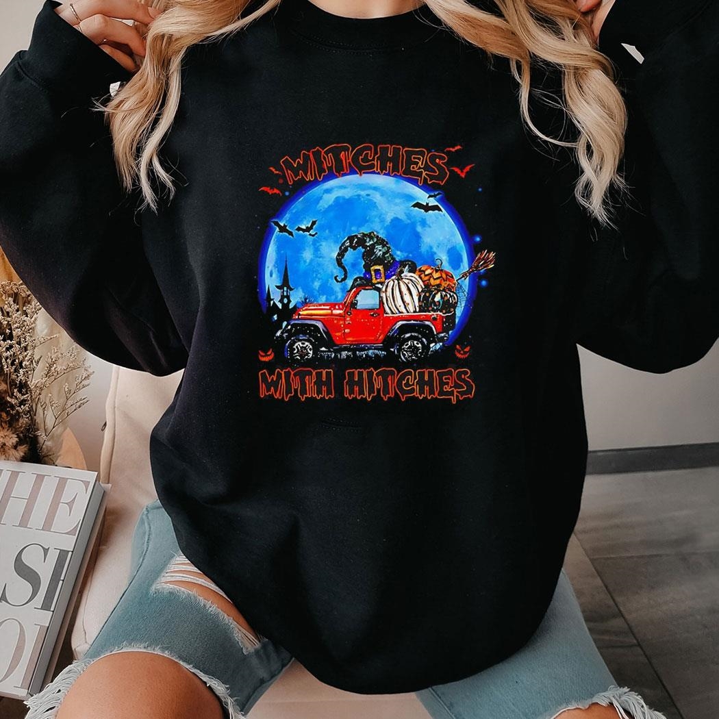 Witches With Hitches Jeep Halloween 2024 Shirt Witches With Hitches Jeep Halloween 2024 Shirt