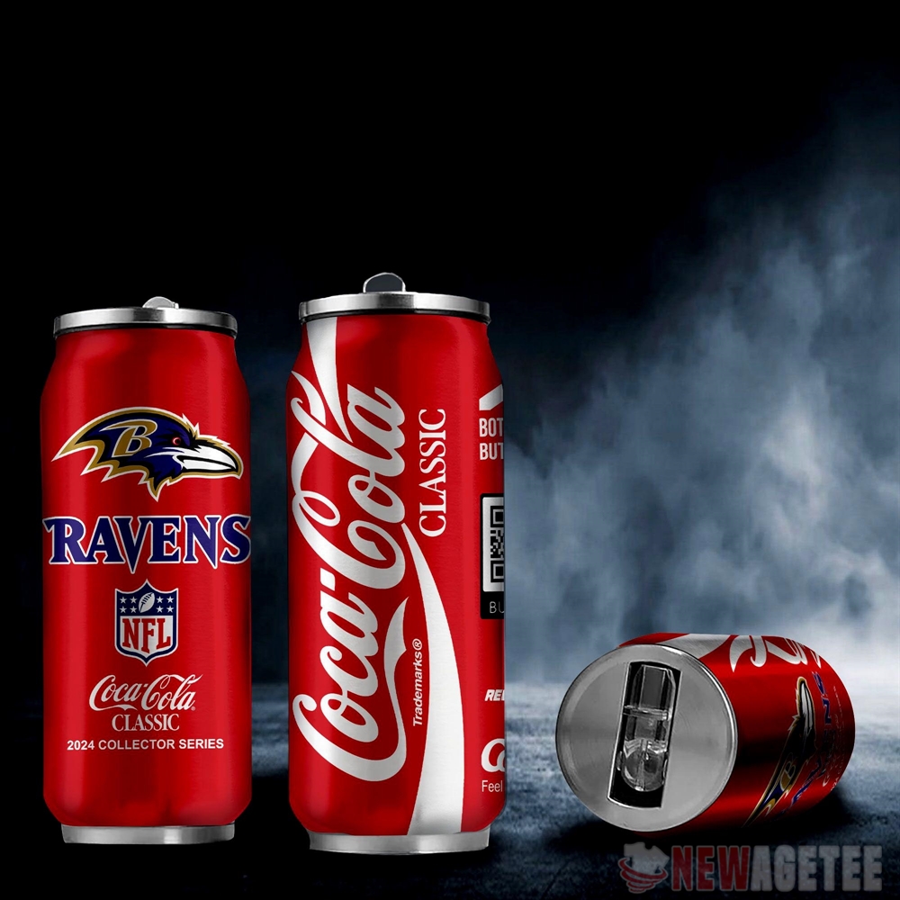 Nfl Baltimore Ravens Coca Cola Soda Can Tumbler