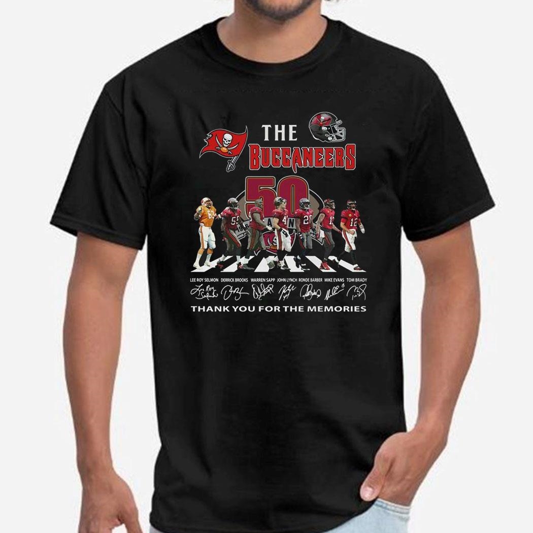 Tampa Bay Buccaneers 50 Years Of The Victory Shirt Tampa Bay Buccaneers 50 Years Of The Victory Shirt