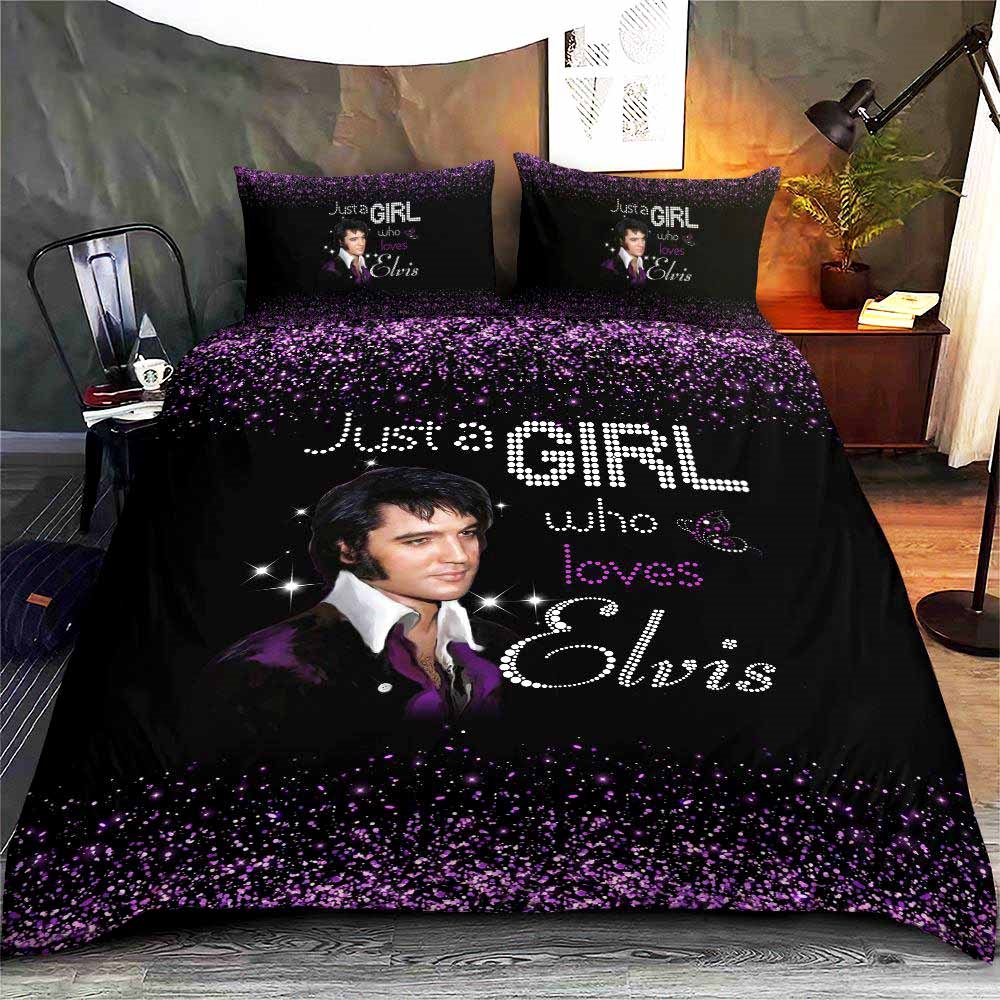 Elvis Presley Singer Bedding Set