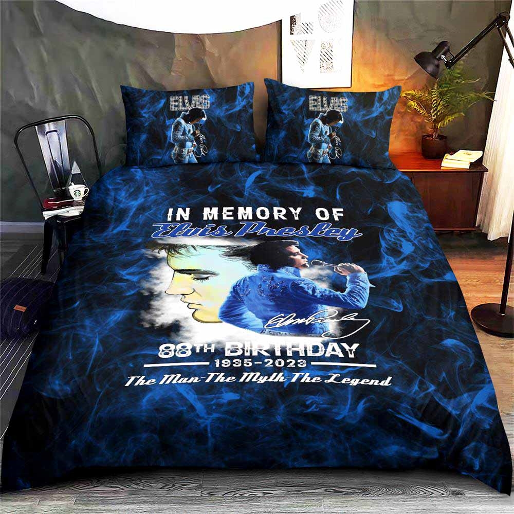 Rock Elvis Presley Quilt Cover Set Bedding Set