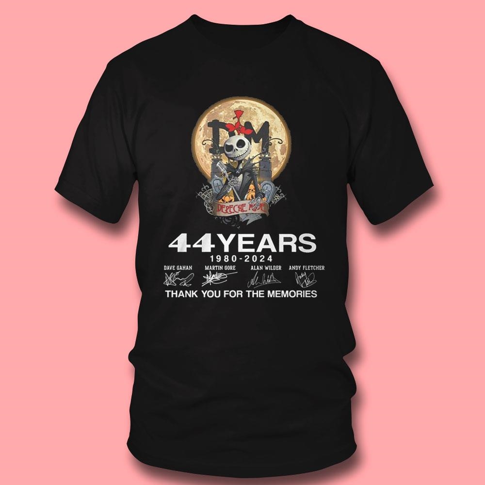 Depeche Mode The Nightmare Before Christmas 44 Years Of Memories Shirt Depeche Mode The Nightmare Before Christmas 44 Years Of Memories Shirt