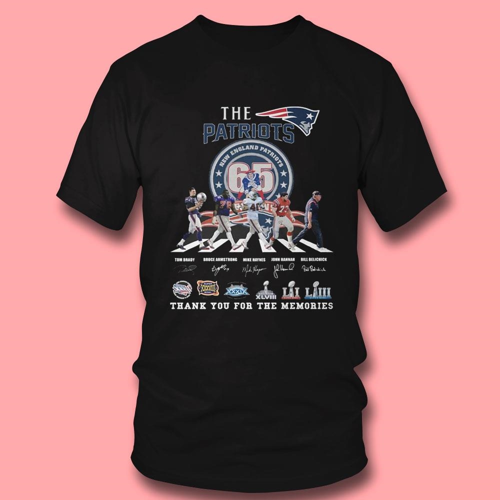 New England Patriots Thank You For 65 Years The Legends Shirt New England Patriots Thank You For 65 Years The Legends Shirt