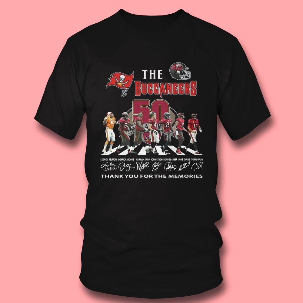 Tampa Bay Buccaneers 50 Years Of The Victory Shirt Tampa Bay Buccaneers 50 Years Of The Victory Shirt