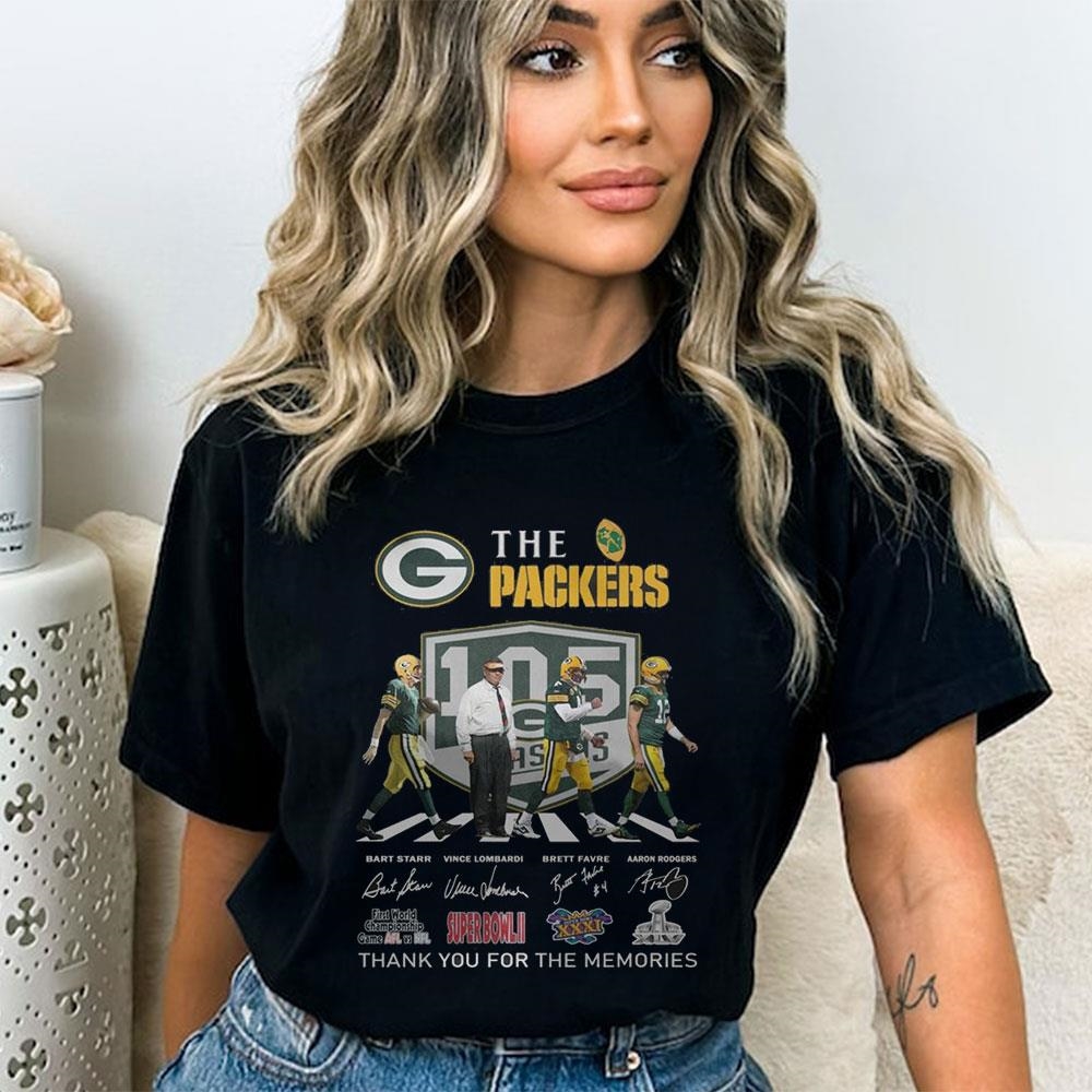 Green Bay Packers 105 Years Of The Memories And Victory Shirt Green Bay Packers 105 Years Of The Memories And Victory Shirt