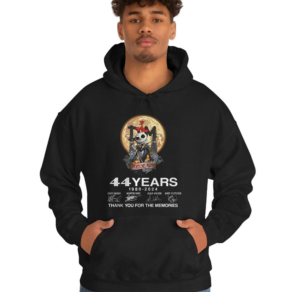 Depeche Mode The Nightmare Before Christmas 44 Years Of Memories Shirt Depeche Mode The Nightmare Before Christmas 44 Years Of Memories Shirt