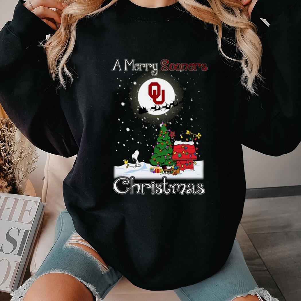 Oklahoma State Cowboys Snoopy Merry Christmas Shirt Oklahoma State Cowboys Snoopy Merry Christmas Shirt