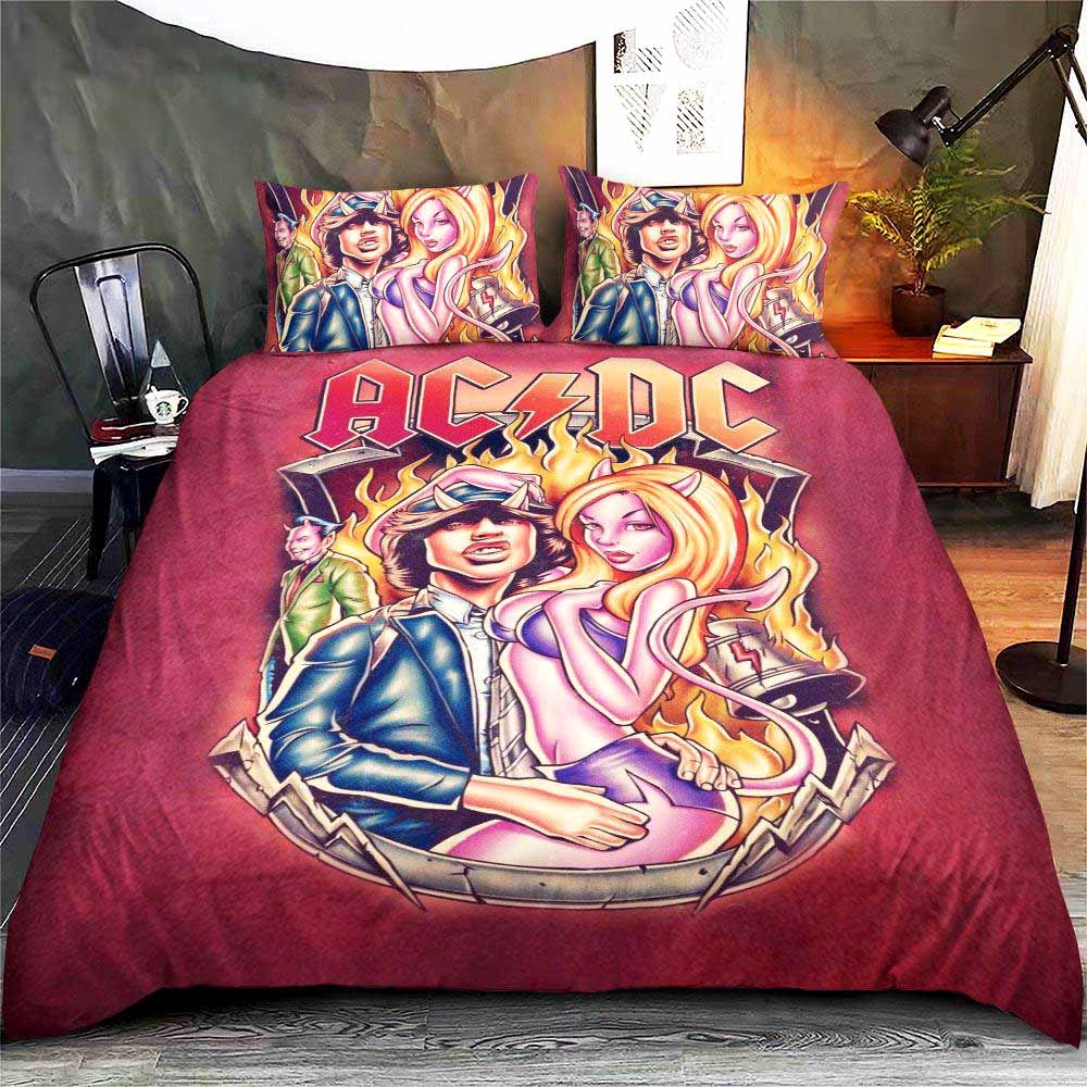 Ac Dc Cosplay Bedding Set