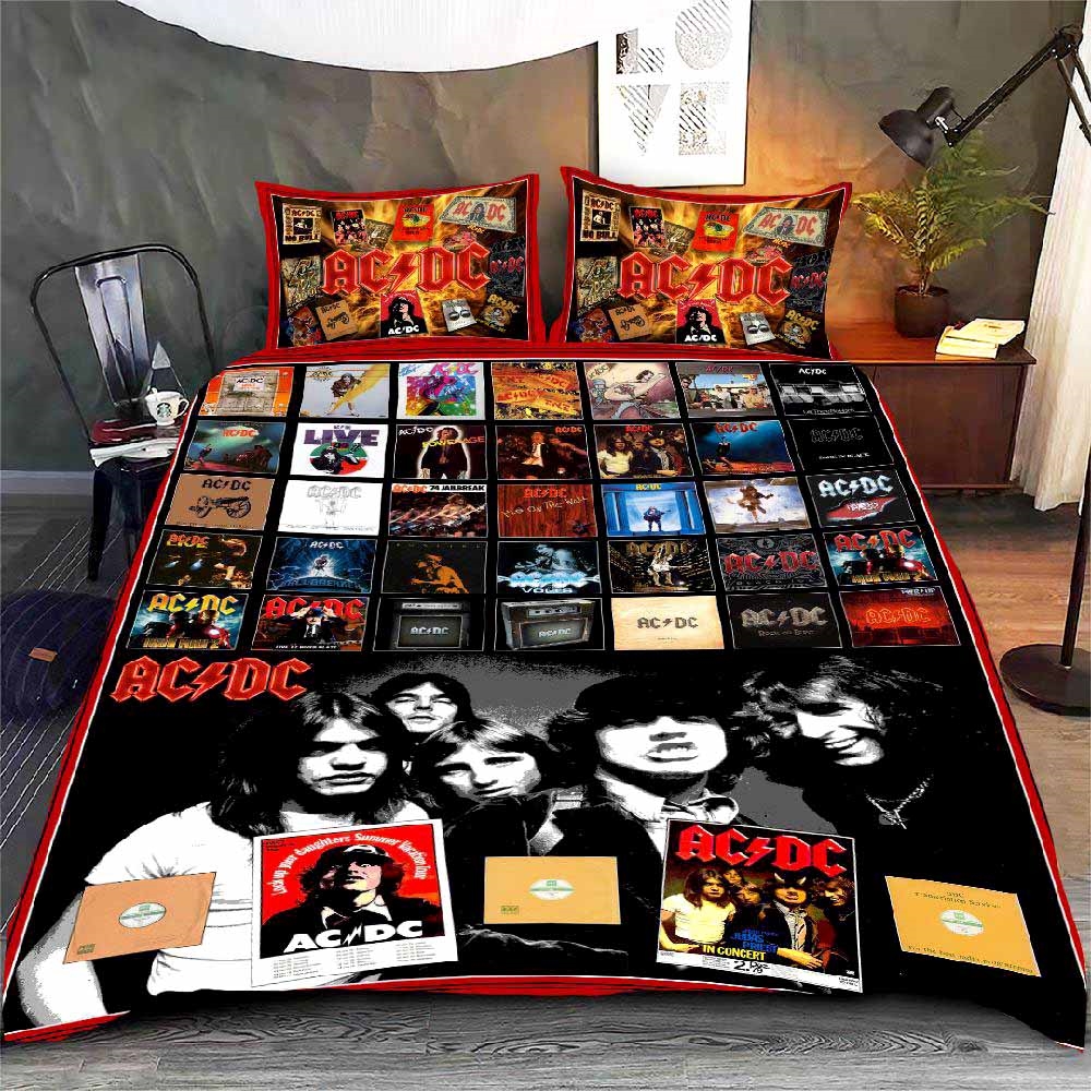 Acdc Band Combo Bedding Set
