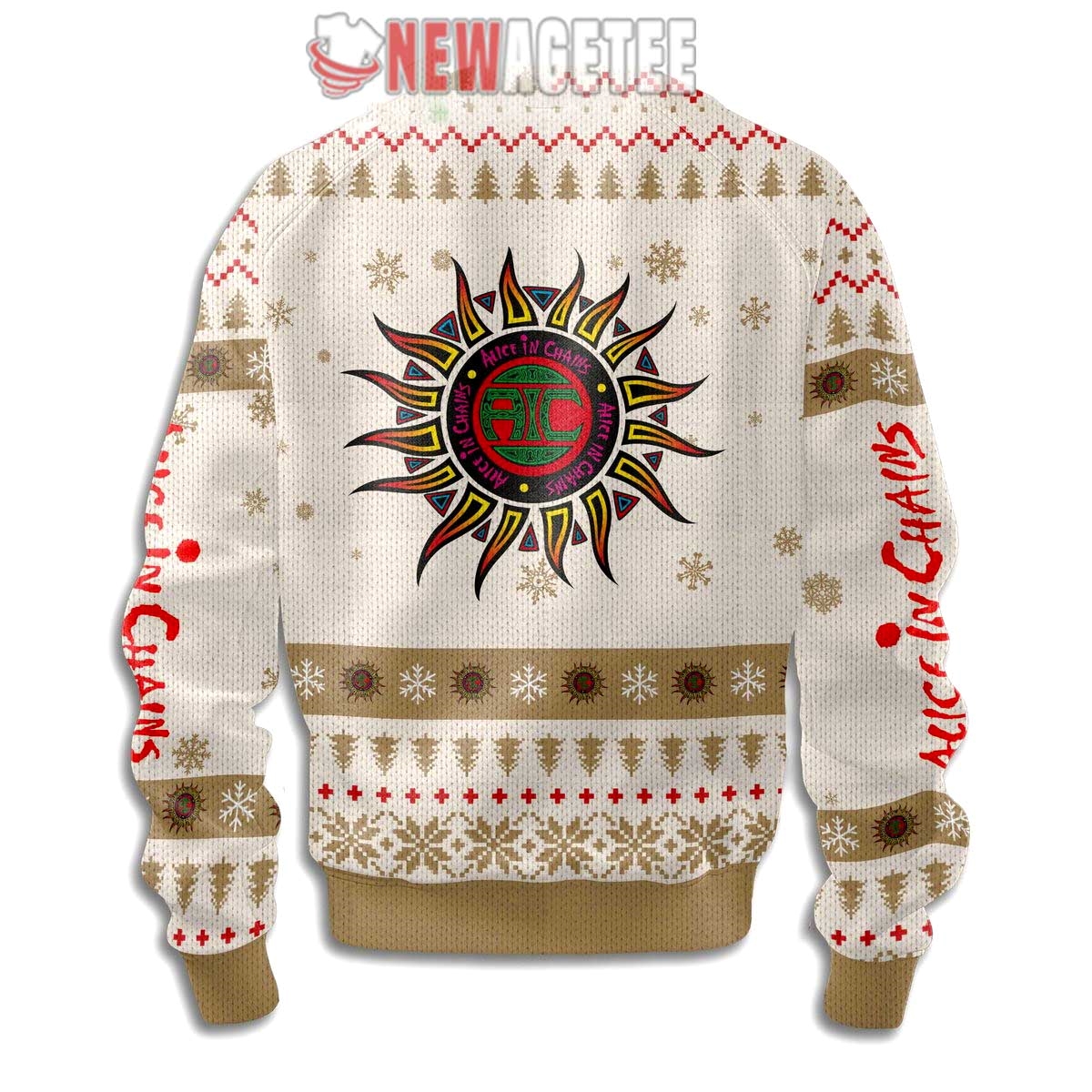 Alice In Chains Rock Band The Nona Tapes Ugly Christmas Sweater
