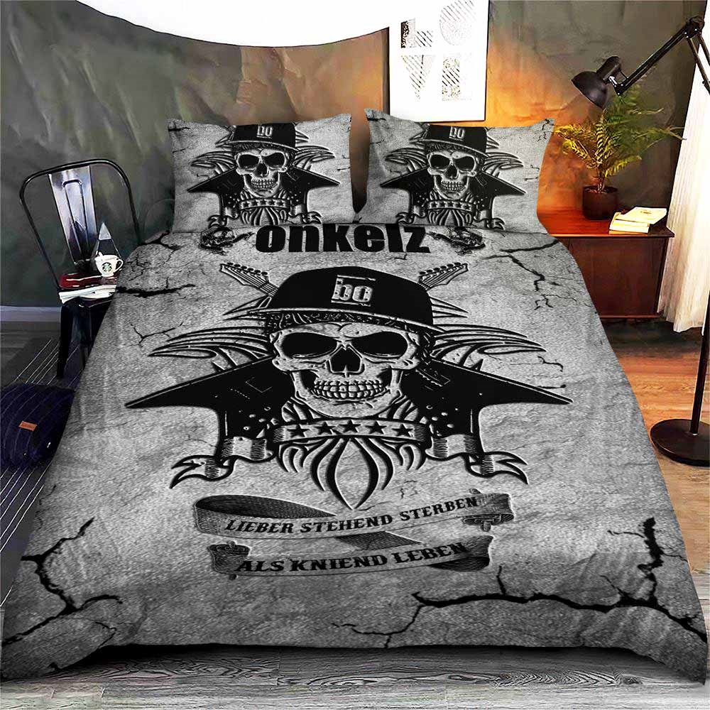 Bhse Onkelz Duvet Cover And Pillow Case Bedding Set