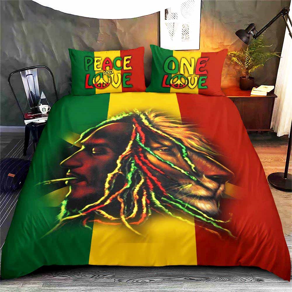 Bob Marley Bedding Set Gift For Christmas