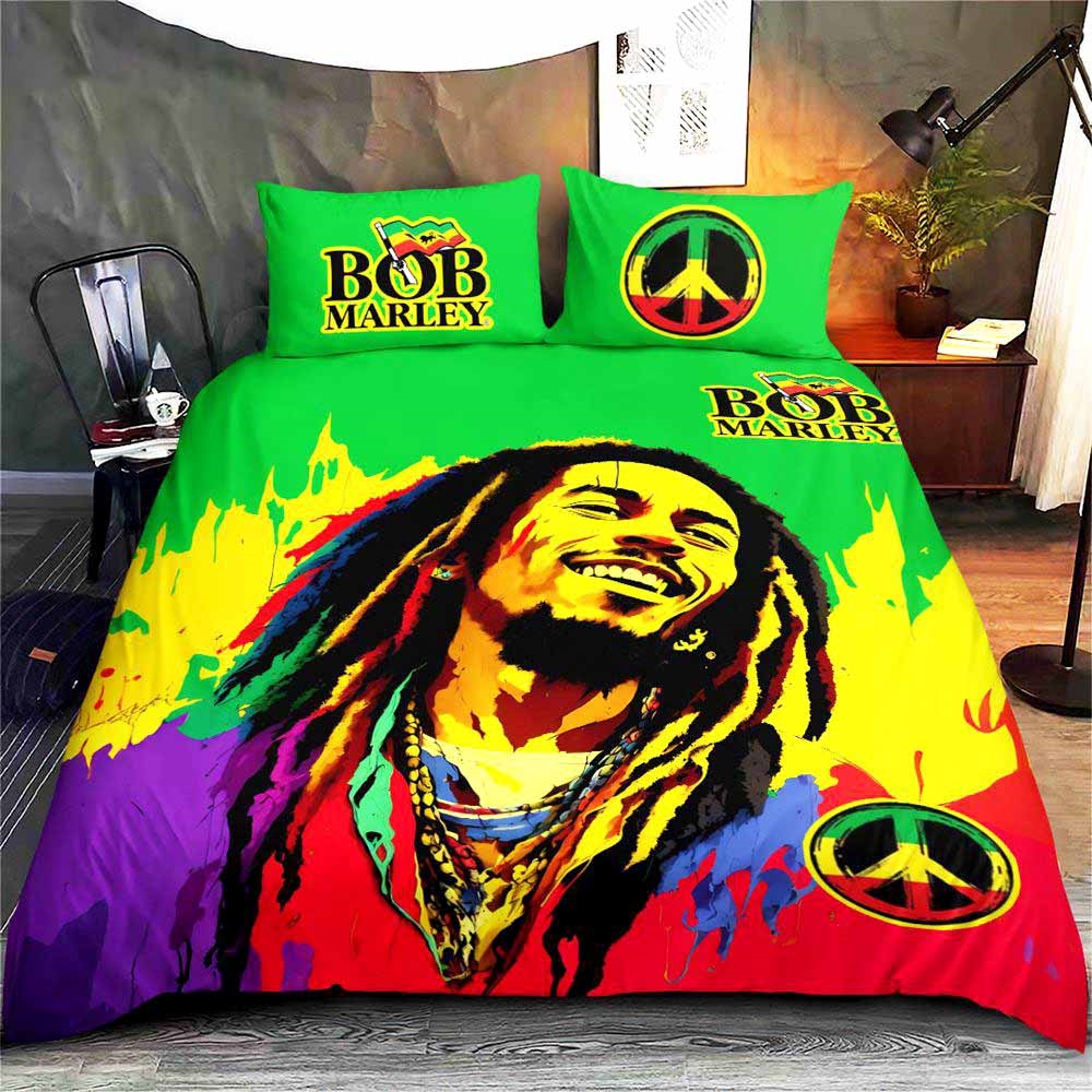 Bob Marley Music Bedding Set