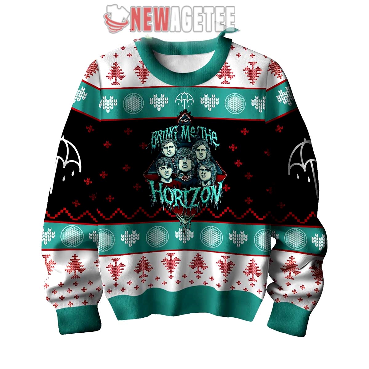 Bring Me The Horizon Fan Ugly Christmas Sweater