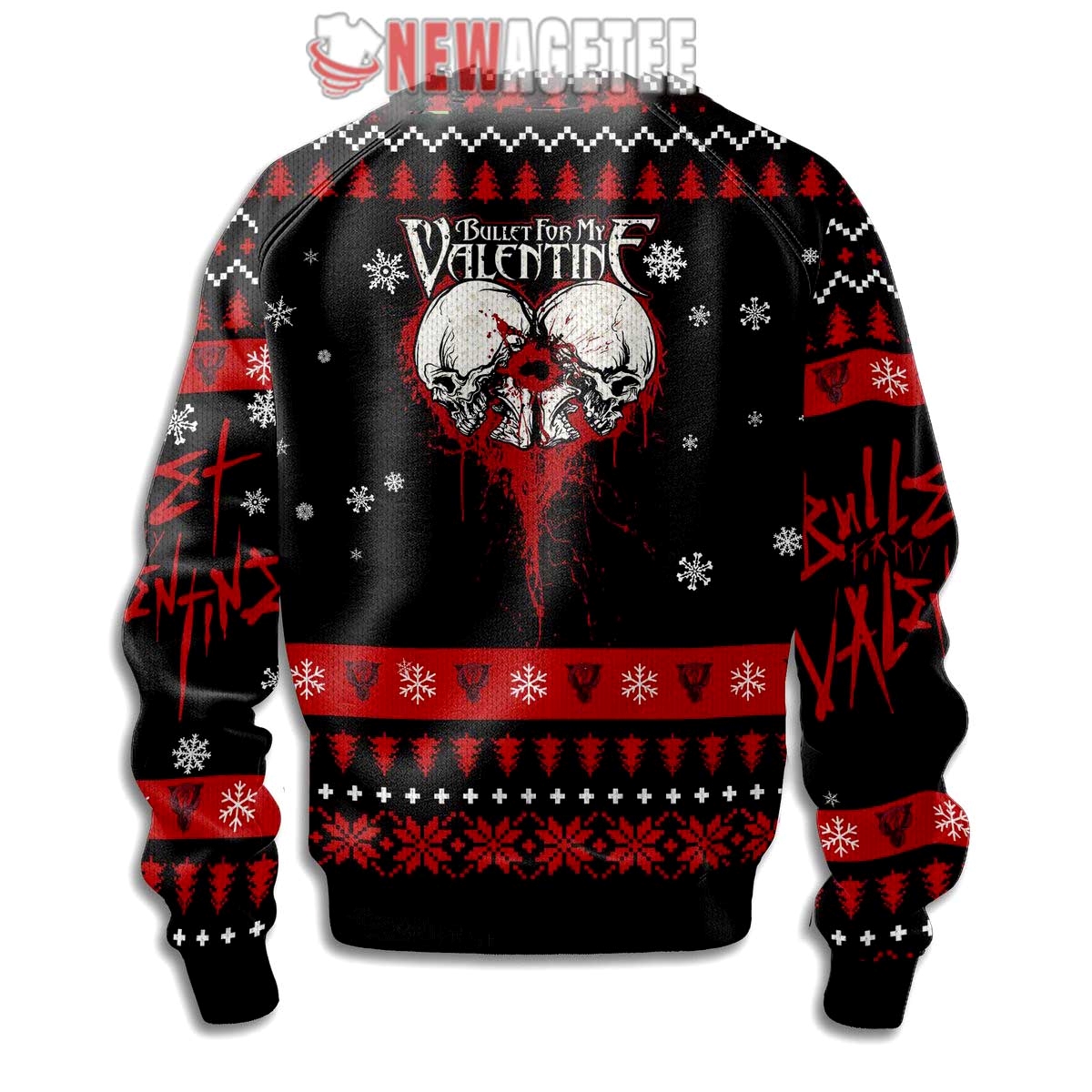 Bullet For My Valentine Knives Ugly Christmas Sweater