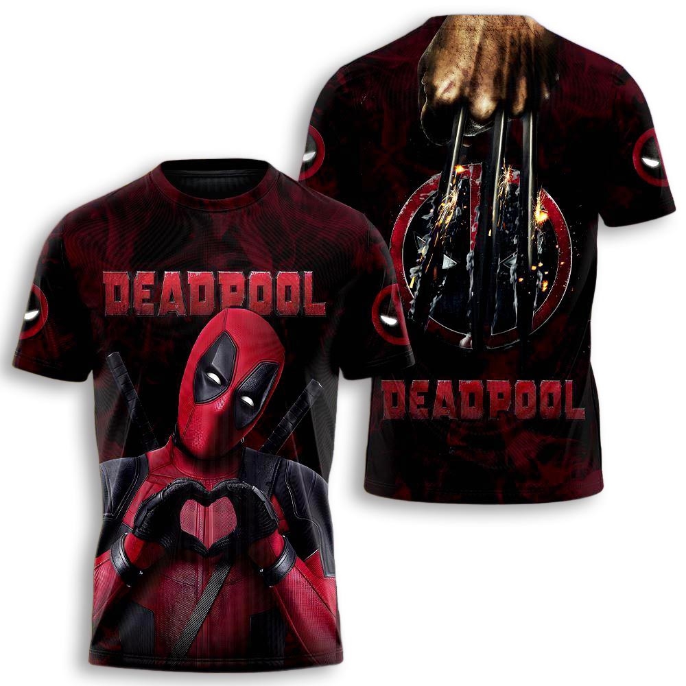 Deadpool And Wolverine Kill The Fox Universe Aop T-shirt Deadpool And Wolverine Kill The Fox Universe Aop T-shirt