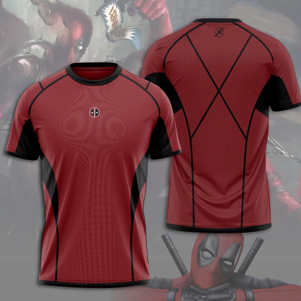 Deadpool Wolverine Spider Aop Shirt